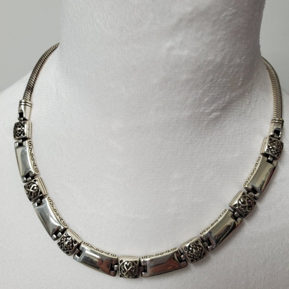 Brighton silver plated necklace